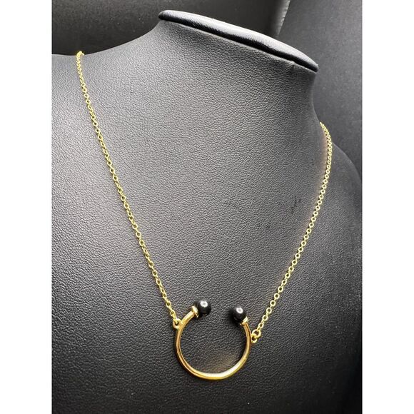 BaubleBar Jewelry - BaubleBar Horseshoe Necklace